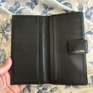 Gucci Guccissima Leather long wallet